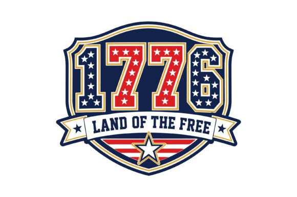 1776 Patriotic Shield Design: A Timeless Emblem for Modern Projects