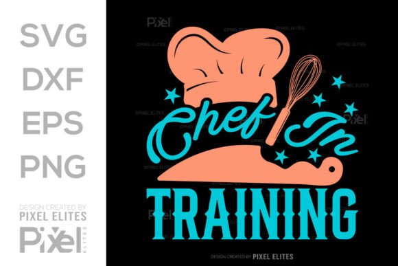 Chef in Training SVG: A Playful Design for Kitchen Creativity