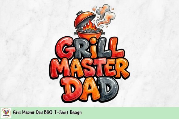 Fire Up Your Merchandise: The Grill Master Dad Design
