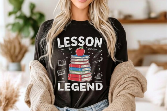 Lesson Legend Teacher Sublimation Design: A Guide for Creators