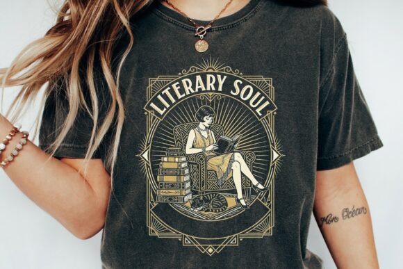 Literary Soul Art Deco Design: A Timeless Muse for Modern Creatives