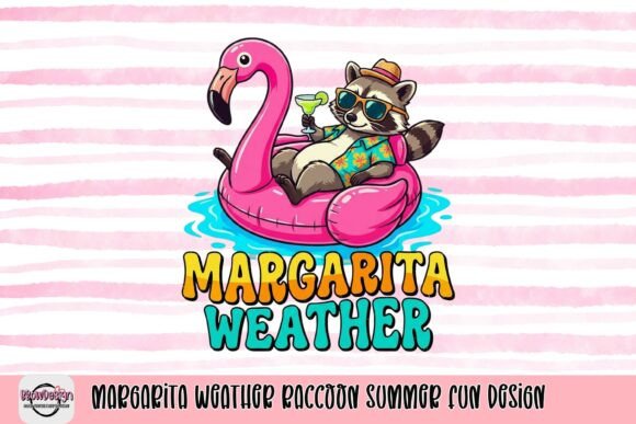 Margarita Weather Raccoon: The Ultimate Summer Fun Design