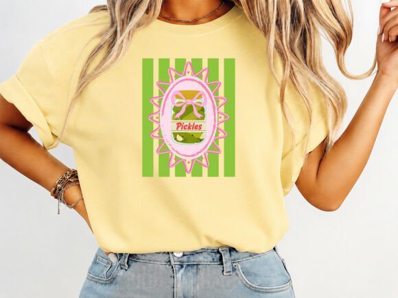 Pickle Preppy Coquette: A Quirky Design for Creative Projects