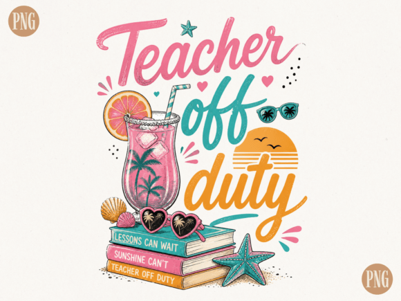 Summer Vacation Quote Design: Funny School Shirt Graphics